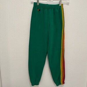 Aviator Nation 5 Stripe Sweatpants. Size 12.
